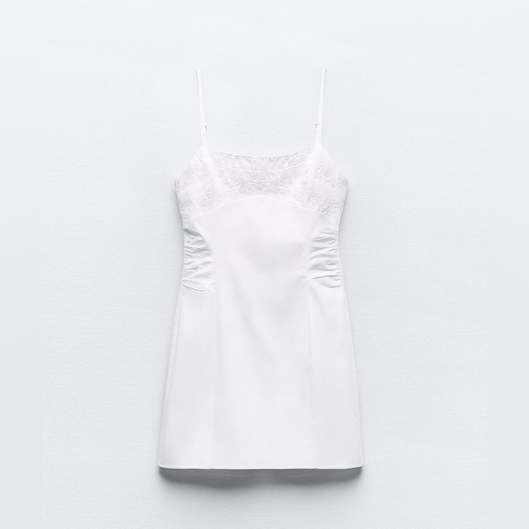 Zara poplin mini dress - Picture 3 of 8